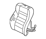 81127SVBA43 - : Seat Back Pad for Honda: Civic Image