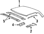 12392761 - Body: Roof Panel for GM Image