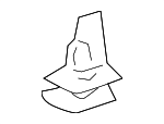 9046704034 - Body: Door Seal Clip for Lexus Image