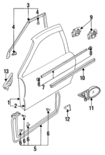 GA2C69120E00 - : Mirror for Mazda: MX-6 Image