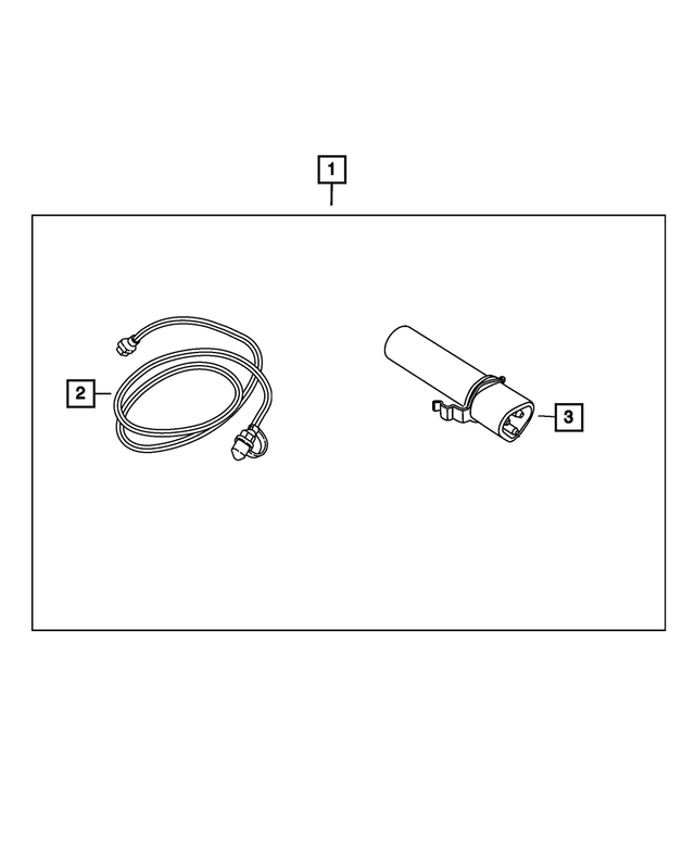 68104440AC - Mopar Accessories - Component Parts: Engine Block Heater Cord for Mopar Image image