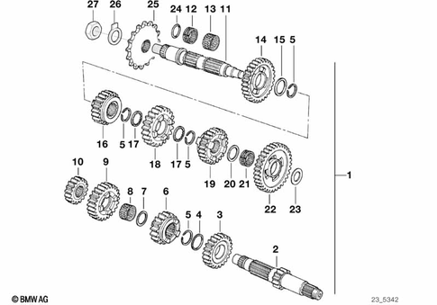 Manual Transmission for 1997 BMW-Motorrad F 650 ST #0