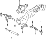 7833122 - Steering: Tie Rod End for GM Image