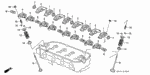 14622PM3010 - Engine: ARM B, IN. ROCKER for Honda Image