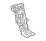 576080E060 - Body: Rail Reinforced for Toyota Image