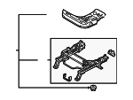6911B953 - Body: Seat Adjust Assembly for Mitsubishi Image