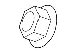 PAF909664 - Suspension: Rear Upper Control Arm Nut for Porsche Image image