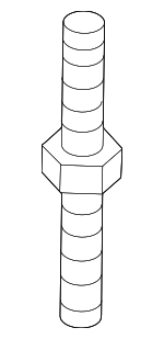 WHT008655 - Suspension: Suspension Support Mount Stud for Porsche: 911 Image