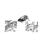 6036074AA - Wheels: Rivet for Jeep: Liberty Image