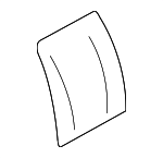 87640CA002 - Body: Rear Panel for Nissan Image