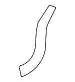 11814P8AA00 - Engine: Outer Timing Cover Gasket for Honda: Accord, Accord Crosstour, Crosstour, Odyssey, Passport, Pilot, Ridgeline Image