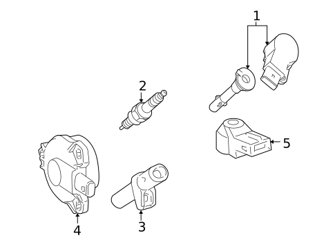 IGNITION SYSTEM for 2010 Mercedes-Benz S400 #0