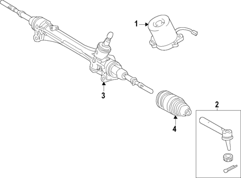 Steering Gear & Linkage for 2023 Toyota Prius #1