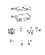 68199793AH - Electrical: Intelligent Power Power Distribution Center for Ram: 2500, 3500 Image