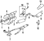 C44006 - : Exhaust Manifold for Jaguar: XJ12, XJRS, XJS Image