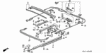 70334SP0003 - Interior/Bumper: STOPPER, GLASS STAY for Honda Image