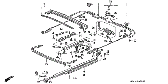 Roof Motor for 1992 Honda Civic #0