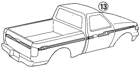 Stripe Tape for 1996 Ford Ranger #1