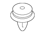 KB8B51W24A - Body: Wheel Opening Molding Retainer Clip for Mazda Image