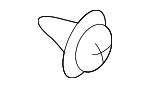 B45A56146A - Body: Mud Shield Fastener for Mazda Image