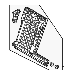 8Y5885502CA9 - Body: Seat Back Frame for Audi Image