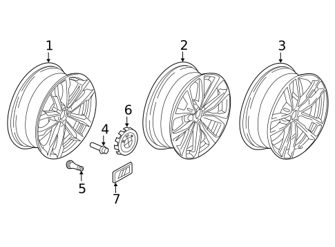 Wheels for 2022 BMW X3 #2