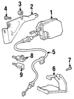 25731926 - Electrical: Cable for Oldsmobile: Aurora Image