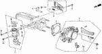 16400PJ0666 - : Throttle Body for Honda Image