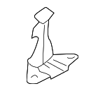 AAU760090 - Body: Rear Bracket for Land Rover: Range Rover Image