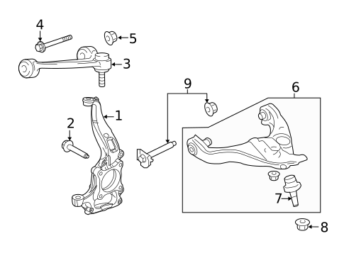 Steering, Gear & Related Components for 2015 Ford Expedition #1