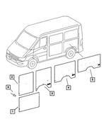5123222AA - Interior Trim: Cargo Compartment Panel for Mopar Image