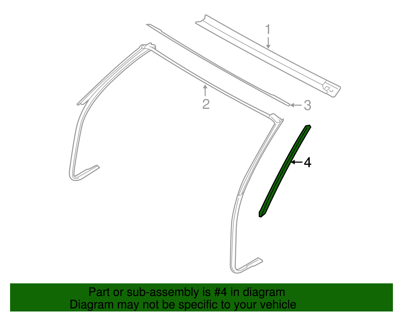 Side Trim - BMW (51767404196)