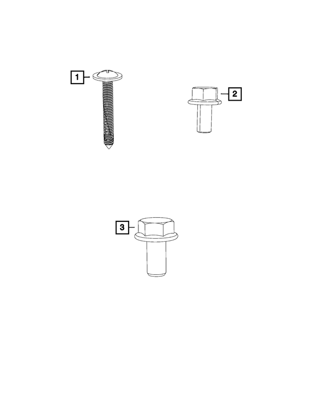 68132528AA - Electrical: Hex Head Screw for Ram: ProMaster 1500, ProMaster 2500, ProMaster 3500, ProMaster EV Image