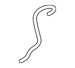 41936RBV000 - Suspension: Breather Tube for Honda: Accord Crosstour, Crosstour Image