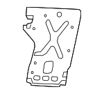 68439299AA - Body: Seat Back Frame for Mopar Image