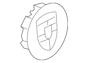 95836130303 - Suspension: Wheel Cap for Porsche Image
