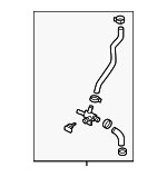 282902T021 - Cooling System: Hose &amp; Tube Assembly for Genesis: GV70, GV80 Image