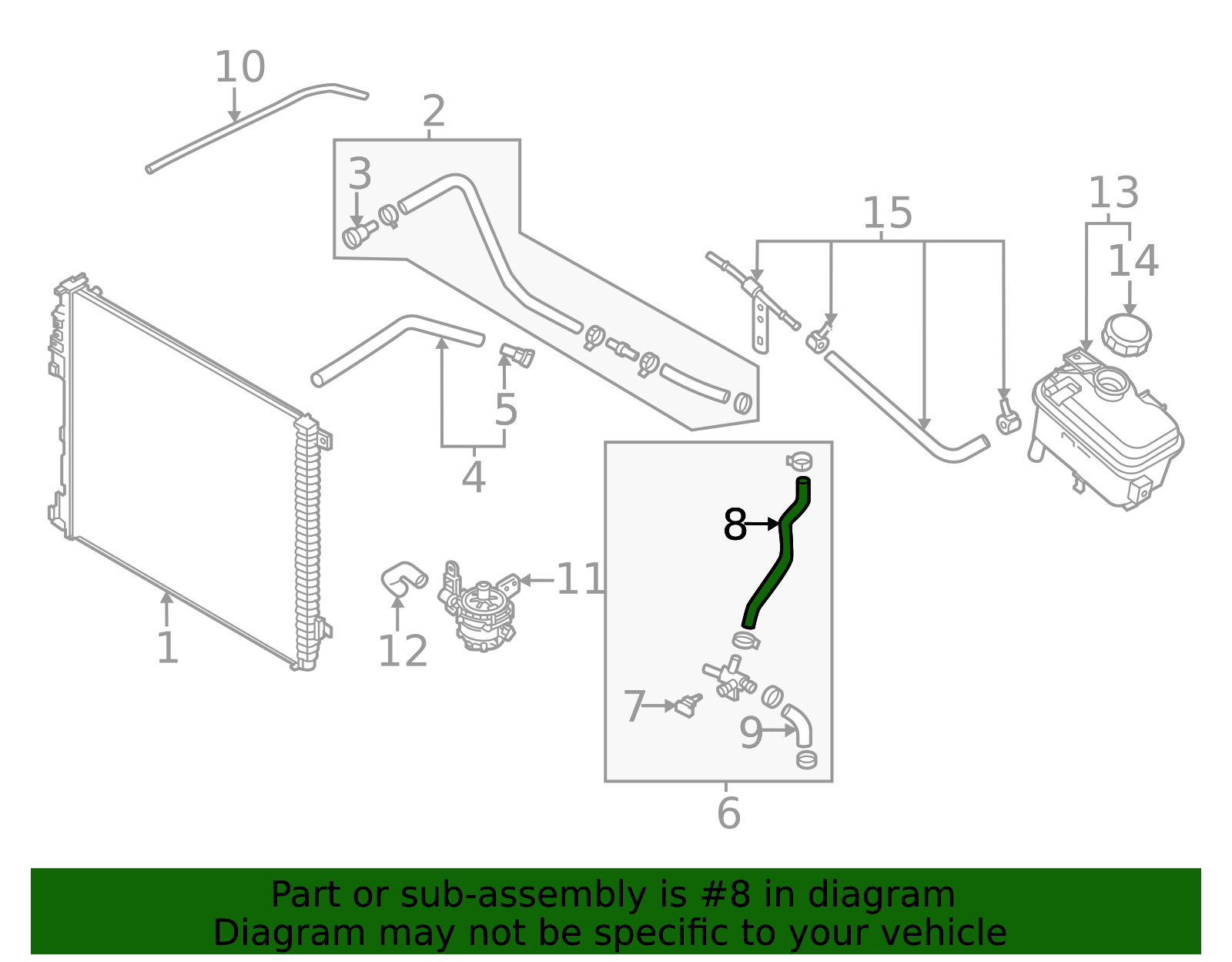 2021-2026 Genesis Reservoir Hose 28292-2T020 | OEM Parts Online