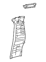 Upper Center Pillar Trim