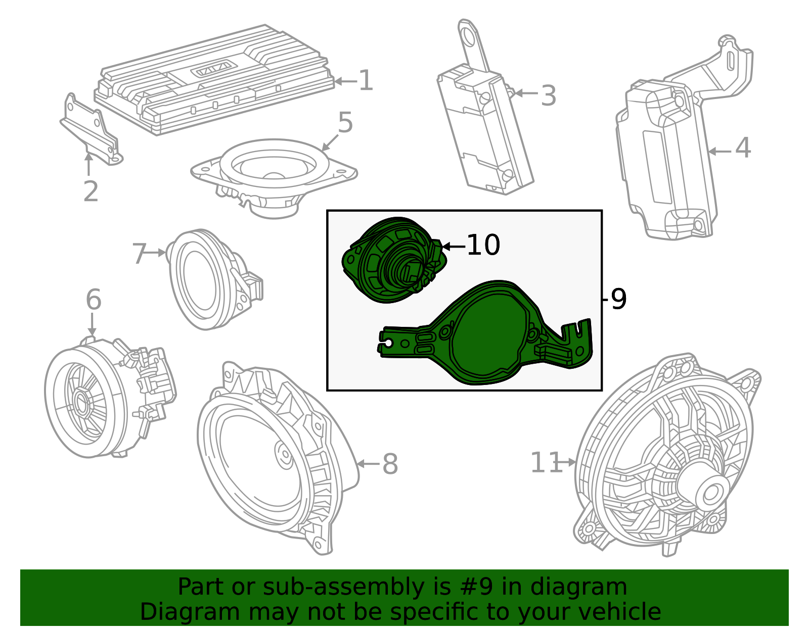 86150-60470 - High-Quality Rear Speaker for AutoNation Parts