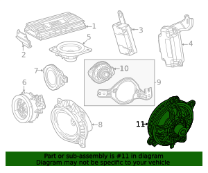 86150-V2040 - Speaker 2024-2025 Lexus GX550 | Lexus Parts Outlet
