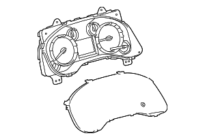 838000CM10RP - : Gauge Cluster for Toyota Image