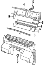346576 - : 1994-1997 Land Rover Defender 90 - Vent Handle for Land Rover: Defender 90 Image