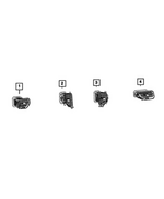 7EH081X8AA - Interior Trim: Air Conditioning &amp; Heater Outlet for Mopar Image