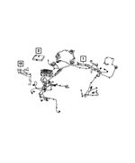 68310129AC - Electrical: Headlamp To Dash Wiring for Mopar Image