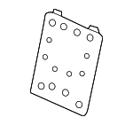 LR128574 - Body: Insert Panel for Land Rover: Discovery Sport, Range Rover Evoque Image