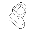 64227073908 - Body: Rear Duct for BMW: 1 Series M, 128i, 135i, 135is, X1 Image