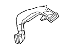 4KL819656 - Body: Outer Duct for Audi: e-tron Quattro, e-tron S, e-tron S Sportback, e-tron Sportback, Q8 e-tron, Q8 e-tron Sportback, SQ8 e-tron, SQ8 e-tron Sportback Image