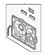7L0121207D - : Fan Shroud for Volkswagen: Touareg Image