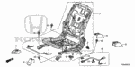 90151TK6A01 - Interior/Bumper: BOLT (6X16) for Honda Image